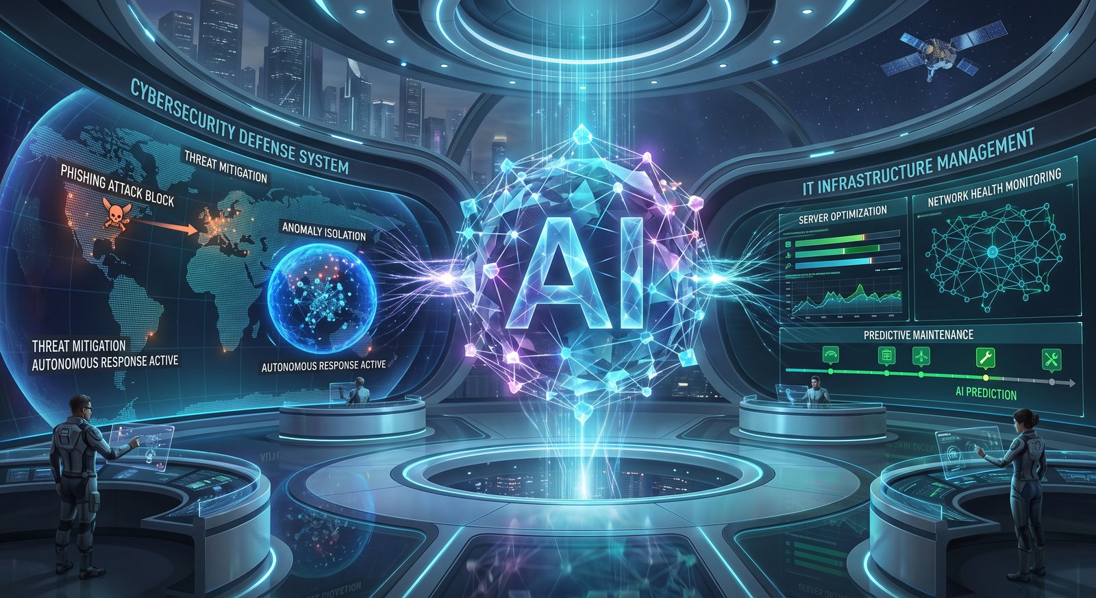Artificial intelligence operations and infrastructure visualization